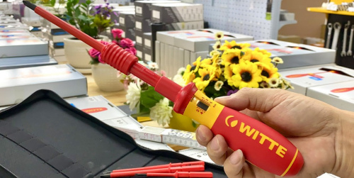 Набор динамометрическая отвертка WITTE PRO BITDRIVE TORQUE VDE 1,0-5,0 Nm 1 SET фото 4