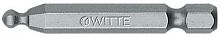 Бита с шариковым наконечником WITTE PRO 1/4" BALL-END