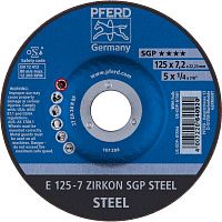 Круг шлифовальный PFERD ZIRKON SGP STEEL