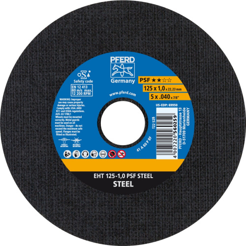 Круг відрізний  PFERD PSF STEEL